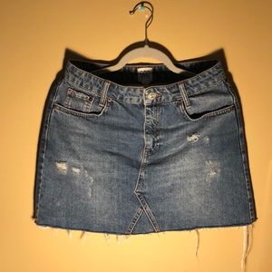 Urban outfitters denim skirt